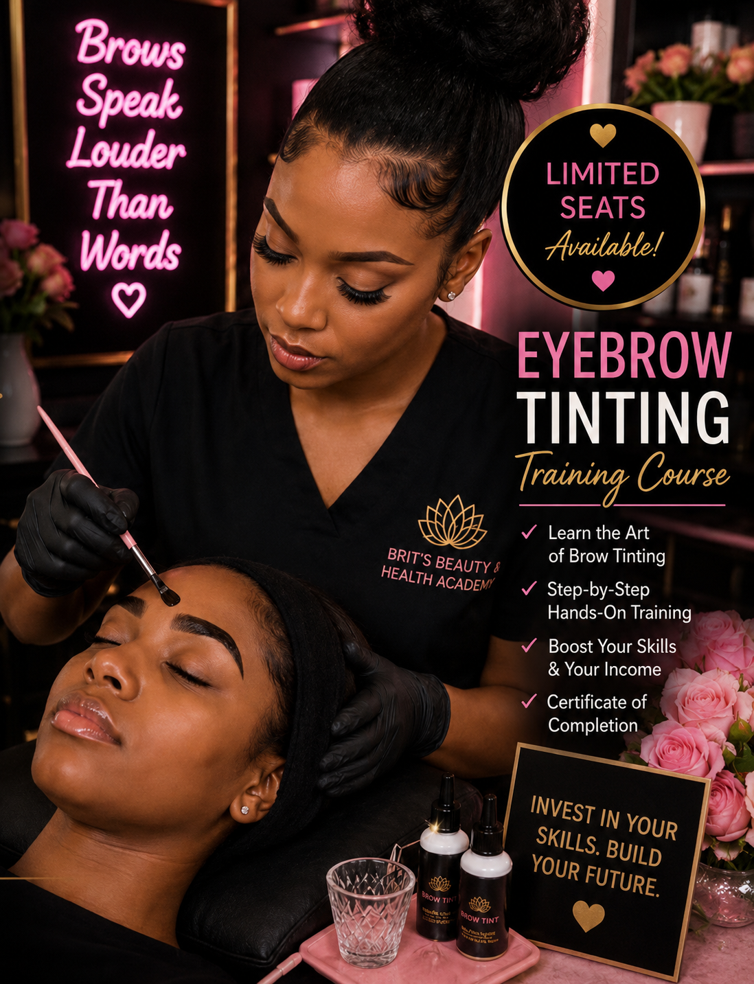 EYEBROW TINTING TRAINING COURSE