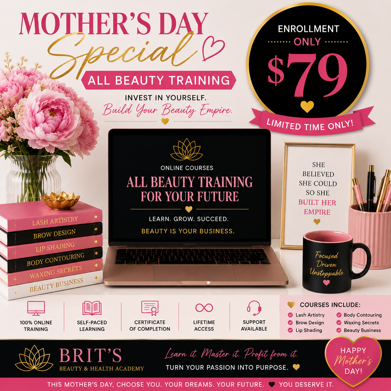 Enrollment Special for Beauty Training Students